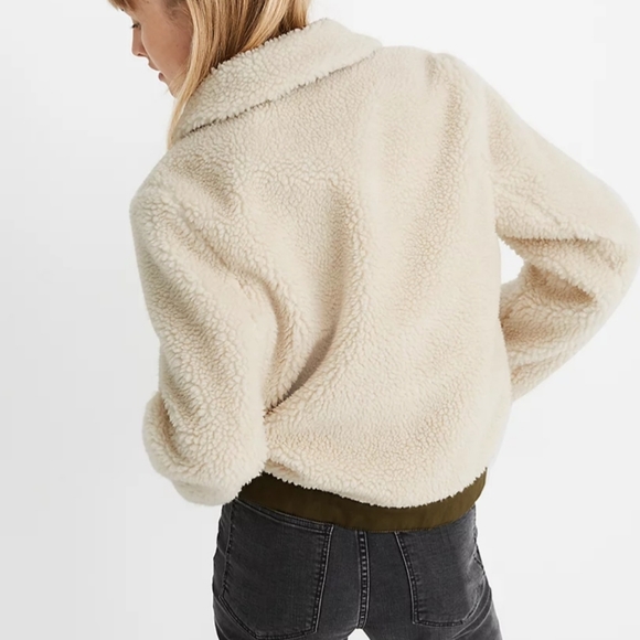 Madewell Sherpa Portland Jacket Size Small - Picture 2 of 10